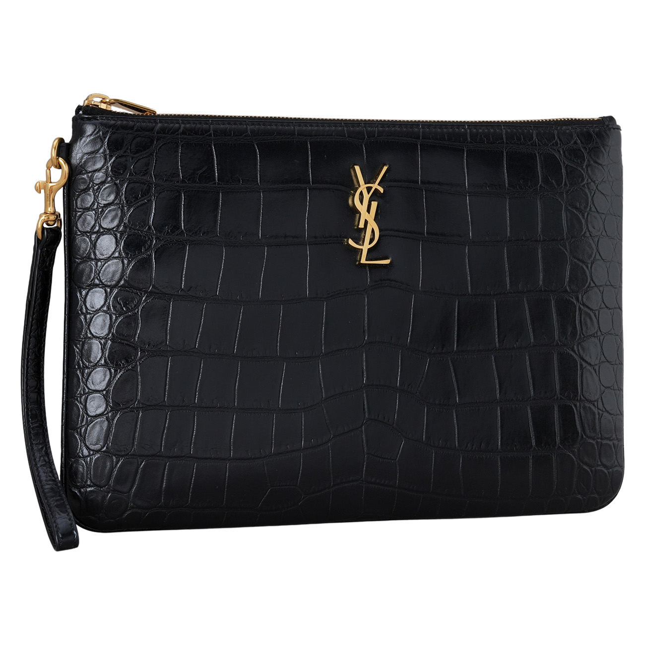 YVES SAINT LAURENT(USED)생로랑 558070 모노그램 와니 패턴 클러치